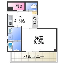 桜レジデンス宿院の物件間取画像